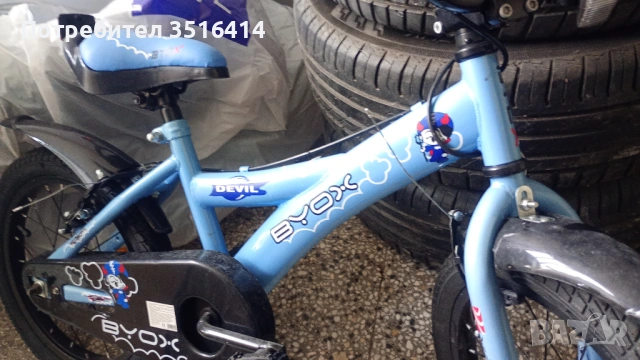 детско колело byox 16" като ново, снимка 6 - Велосипеди - 54183421
