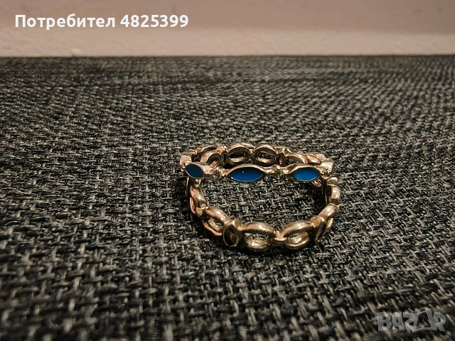 Нови нежни сребърни пръстени , снимка 3 - Пръстени - 54726344