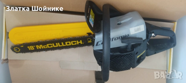 Нова бензинова резачка Mc Culloch