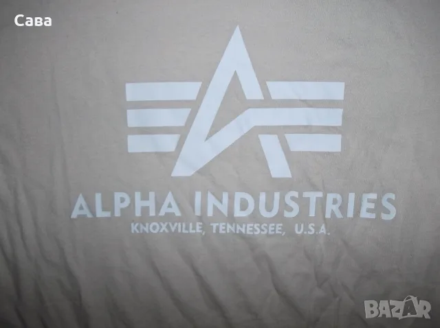 Тениски ALPHA IND.  мъжка,М-Л-ХЛ-2ХЛ-3ХЛ  /черна,синя,комуфлаж,бежова/, снимка 15 - Тениски - 51253250
