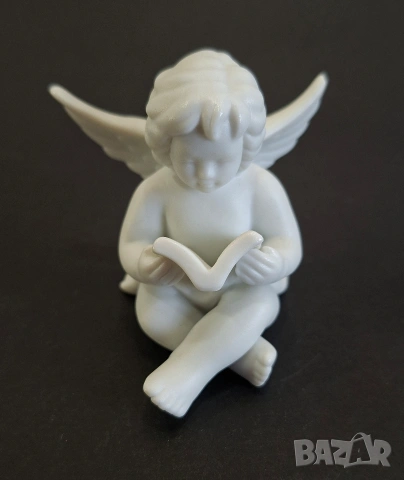 Порцеланов ангел с книга (6 см) - Rosenthal