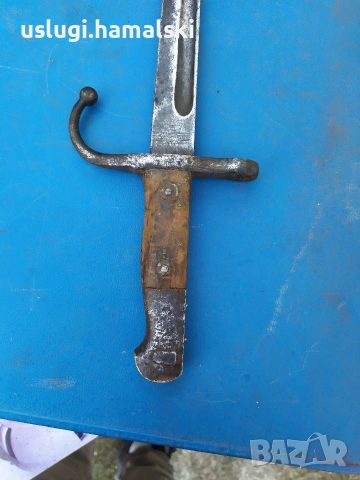 Стар щик/байонет турски Маузер, снимка 3 - Антикварни и старинни предмети - 53987324