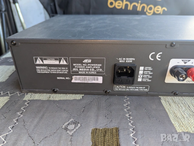 Power 300 Jeil  2x160W 4Ohm за ремонт, снимка 6 - Други - 49024601