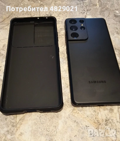 Samsung Galaxy S21 Ultra – отлично състояние, без драскотини, с твърд кейс, снимка 4 - Samsung - 54570360