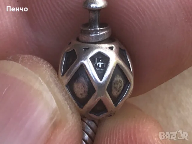 стара сребърна гривна "PANDORA", снимка 4 - Антикварни и старинни предмети - 55421619