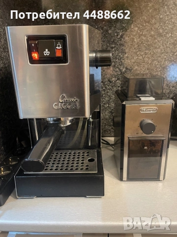  Gaggia Classic и мелачка, снимка 6 - Кафемашини - 54789321