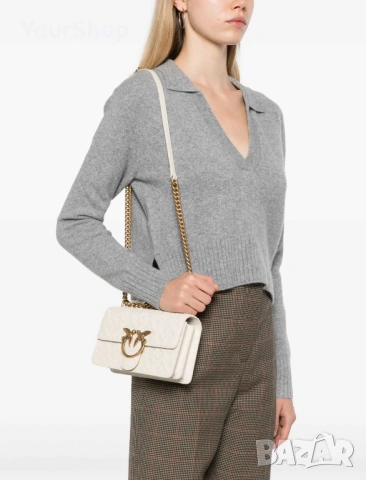 PINKO Love One Mini Dc – оригинална кожена чанта | НОВА , снимка 2 - Чанти - 54048703