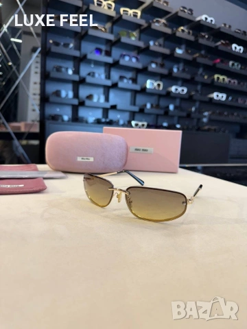 MIU MIU 🤍Дамски Слънчеви Очила , снимка 11 - Слънчеви и диоптрични очила - 54369019