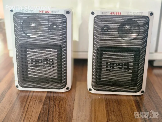 Качествени малки HPSS  тонколони марка ICS модел HI FI 888, снимка 2 - Тонколони - 55453189