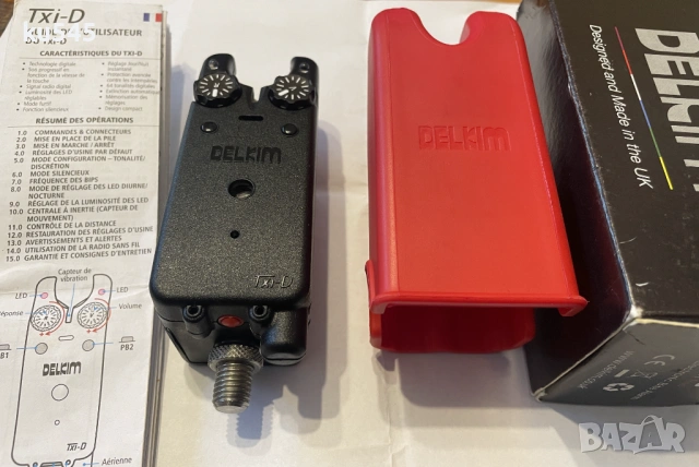 DELKIM TXI-D сигнализатор / аларма - червен цвят, снимка 6 - Такъми - 54241448