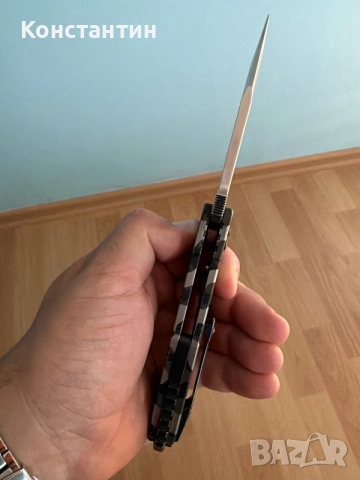 Сгъваем нож Andre De Villiers badlands camo , снимка 5 - Ножове - 55159281