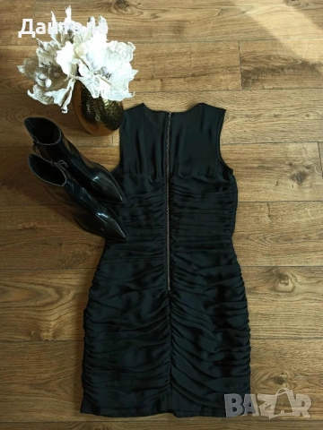 H&M Нова елегантна черна рокля, снимка 7 - Рокли - 54228493