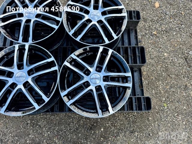 4бр.Алуминиеви джанти DEZENT 15цола 5x114.3 за Kia,Hyundai,Mazda,Mitsubishi, снимка 4 - Гуми и джанти - 54776255