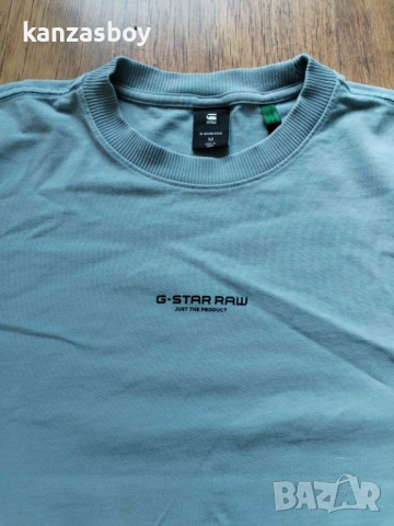 g-star center logo loose - страхотна мъжка тениска КАТО НОВА М, снимка 2 - Тениски - 54703520