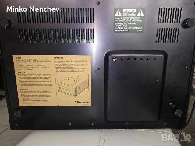 High-End CD Плейър Nakamichi OMS-5E – с легендарните Philips TDA1540, снимка 5 - Тонколони - 50520764