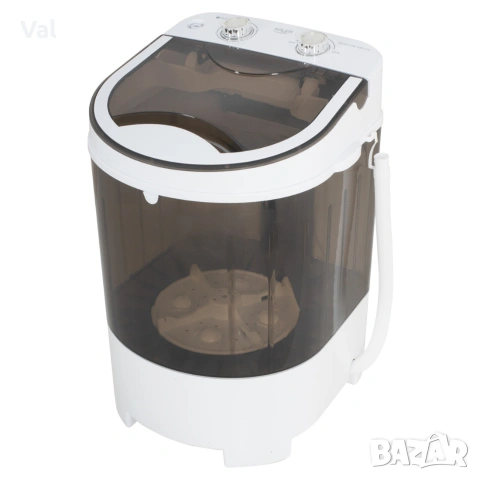 Преносима мини пералня Adler с центрофуга до 4 кг - Компактно решение за всяко пространство