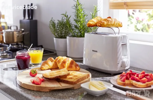 Тостер Philips Viva collection HD2582/00, 900W, снимка 2 - Тостери - 55567595