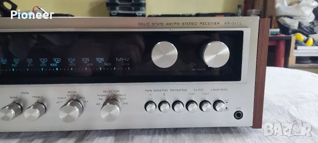 kenwood kr-5400, снимка 3 - Ресийвъри, усилватели, смесителни пултове - 55609549