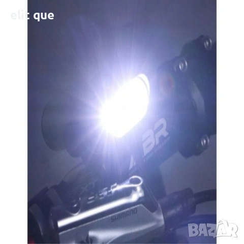 Преден LED фар за велосипед 350 lm – USB зареждане, 3 режима на светене и бърз монтаж, снимка 4 - Други стоки за дома - 55043628