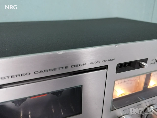 Vintage Kenwood KX-1030 3 Head Stereo Cassette Deck, снимка 5 - Декове - 54402437