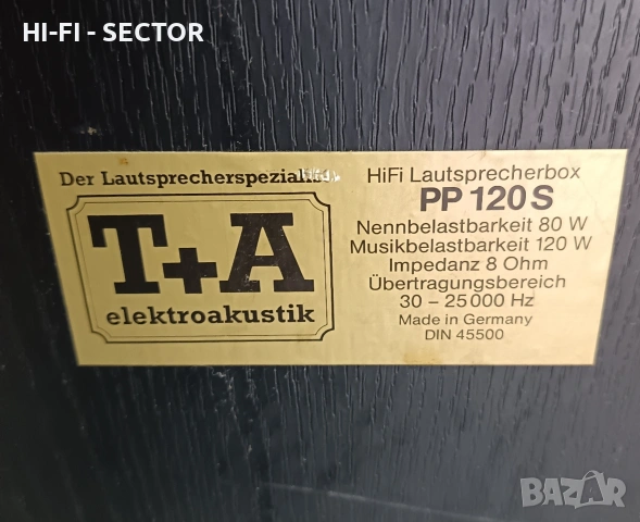 T+A ELEKTROAKUSTIK тонколони , снимка 6 - Тонколони - 54948297
