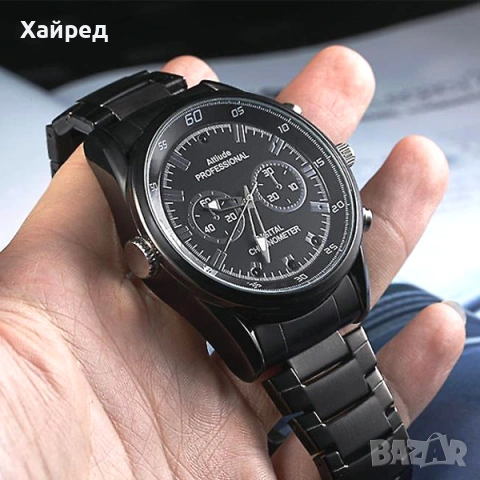 Скрита камера в часовник с IR нощно виждане 32GB /SKW033/, снимка 6 - Мъжки - 54855832