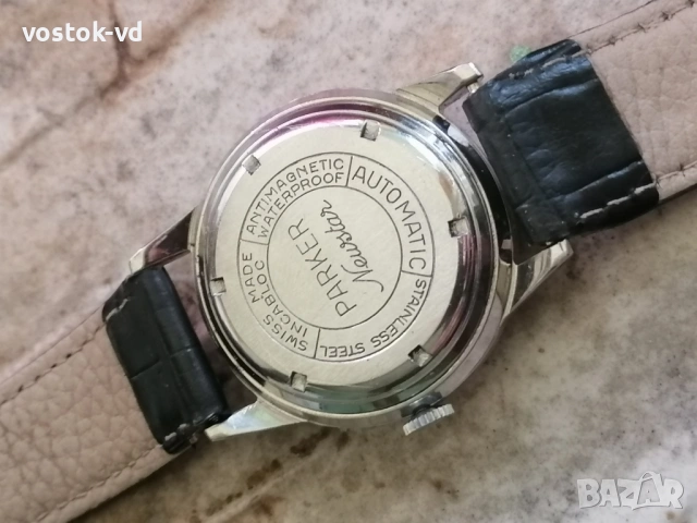 PARKER NEWSTAR STAR AUTOMATIC - РАБОТЕЩ , снимка 4 - Антикварни и старинни предмети - 54654090