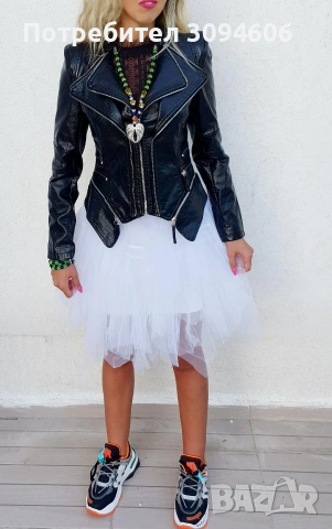 Дамски кожени якета, снимка 2 - Якета - 54224975