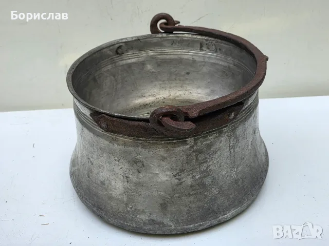 Медно котле - бакър, снимка 5 - Антикварни и старинни предмети - 55381533