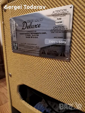 RARE Fender Hot Rod Deluxe Tweed MADE IN USA!, снимка 11 - Китари - 55674873