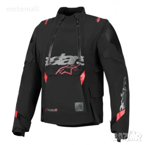 Текстилно яке ALPINESTARS HALO DRYSTAR HF Laminated BLACK/RED, снимка 2 - Аксесоари и консумативи - 54482013