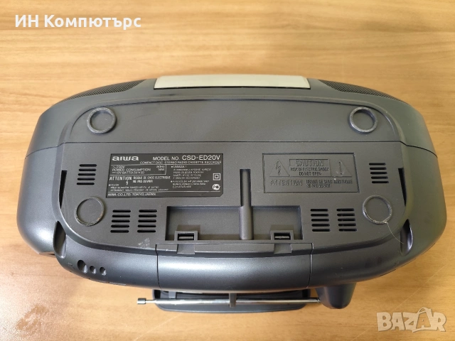 Продавам радиокасетофон Aiwa CSD-ED20V, снимка 5 - Радиокасетофони, транзистори - 54270973