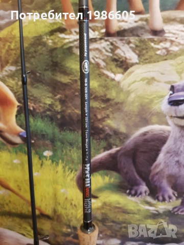 Спининг въдица Penzill Nano Kork UL, 221 см, 1-7 гр., снимка 4 - Въдици - 54152312