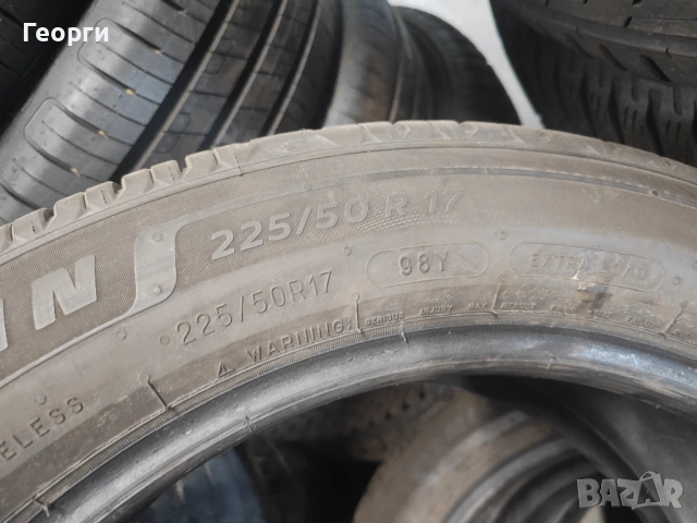 2бр.летни гуми 225/50/17 Michelin, снимка 4 - Гуми и джанти - 54713401