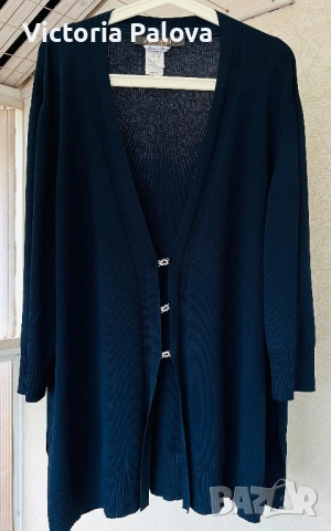 Ексклузивен кардиган/ жилетка Marina Rinaldi ( MAX MARA GROUP) - лимитирана линия JAPAN EDITION 