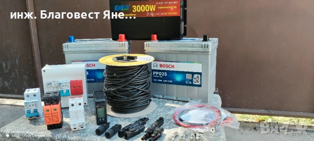 Инвертор 3000 W пълна синусоида+2 бр акумулатори х 100 ач и мн. други ТОП предложения, снимка 5 - Друга електроника - 54094432