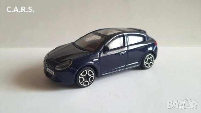 Alfa Romeo Giulietta Bburago - Мащаб 1:43, снимка 3 - Колекции - 54581480