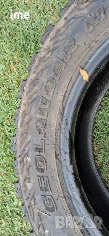 2бр зимни джипови гуми 225/65R17 8PR. Yokohama Geolandar. DOT 3120. 7 мм дълбочина на шарката..., снимка 3 - Гуми и джанти - 55139969