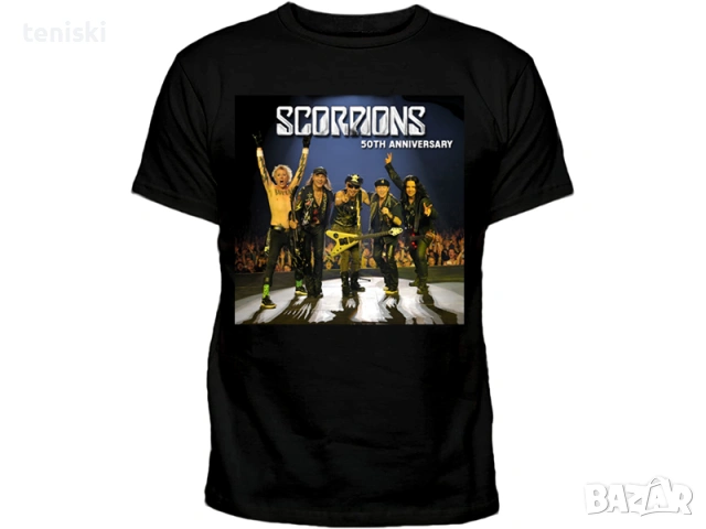 Рок тениски Scorpions 7 модела, снимка 2 - Тениски - 39964970