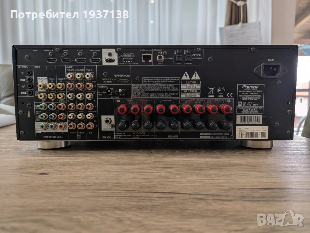 Pioneer receiver VSX-921 с тонколони Pioneer CS-590 и Sonobull, снимка 4 - Ресийвъри, усилватели, смесителни пултове - 55035035
