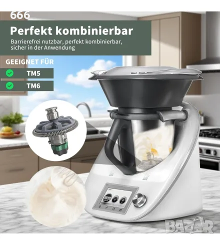 Резервна част за разпенител за мляко за Thermomixer TM5 TM6, снимка 3 - Друга електроника - 55516362