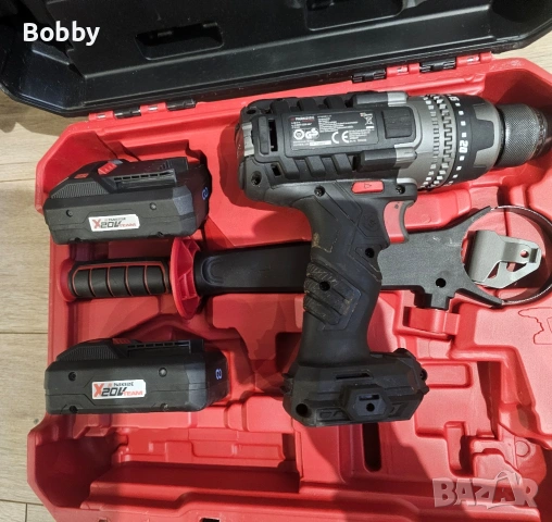 Мощен Безчетков Винтоверт PARKSIDE Performance 20V А1 - 150Nm + 2 Броя Батерии 20V 4AH, снимка 2 - Винтоверти - 52541815