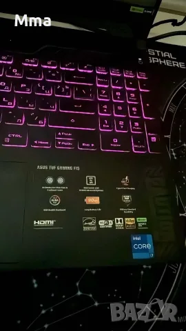 Продавам геймърски лаптоп Asus tuf gaming f15, снимка 4 - Лаптопи за игри - 55391140