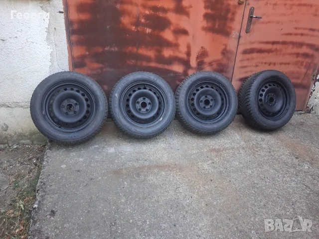Зимни гуми с джанти 195/60/15 -5х112 VAG Grup