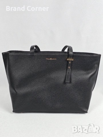 Нова дамска чанта Trussardi - черна, снимка 2 - Чанти - 54407188