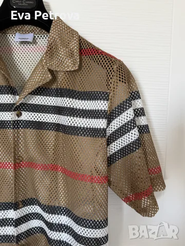 Burberry L,XL мъжка риза, снимка 4 - Ризи - 55473098