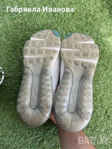 Дамски маратонки Nike Air Max 2090 | Н 38 | разцветка "Pure Platinum / White / Bright Crimson", снимка 10 - Маратонки - 55528729
