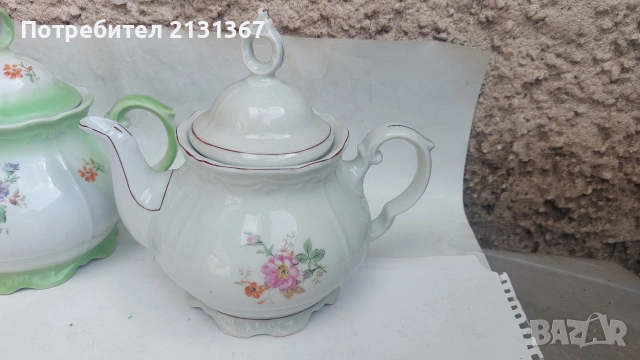 чайник,барок,сип,изида,коста йорданов,горски слез, снимка 4 - Чинии - 54668722