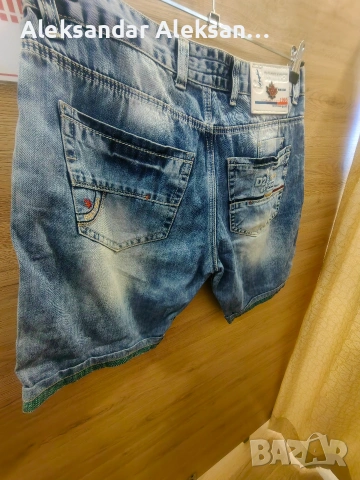 мъжки дънкови панталони dsquared d2, снимка 4 - Спортни дрехи, екипи - 54439931
