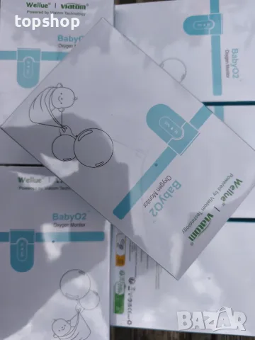Чисто нов запечатан в целофан Wellue BabyO2 Viatom - Умен бебешки монитор за кислород и пулс  , снимка 12 - Други - 55378548